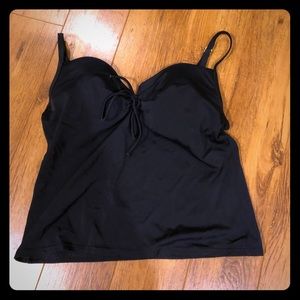 Victoria’s Secret Black Tankini, size 36B